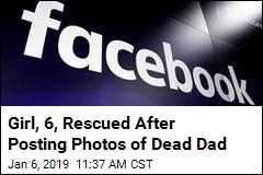 Girl, 6, Rescued After Posting Photos of Dead Dad