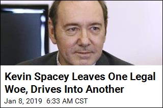 Kevin Spacey Got Pulled Over After Court Appearance