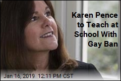 Karen Pence to Teach at School With Gay Ban