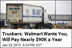 Walmart Hiring Hundreds More Truckers, Boosting Pay