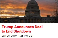 Trump Announces Deal to End Shutdown