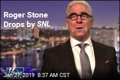 Roger Stone Drops by SNL