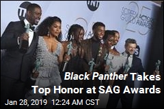Black Panther Takes Top Honor at SAG Awards