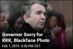 Governor Apologizes for Blackface Photo
