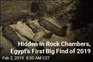 Egypt&#39;s First Big Find of 2019: 40 Mummies