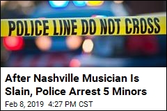 5 Minors Ages 12 to 16 Charged in Nashville Murder