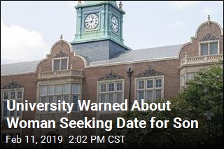 University Advisory Issued Over Woman Seeking Date for Son