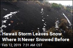 Hawaii Has Snow Where It Never Snowed Before