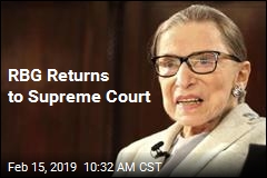 Ruth Bader Ginsburg Returns to Work