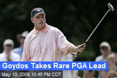 Goydos Takes Rare PGA Lead