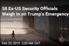 58 Former US Security Officials Oppose Emergency Declaration