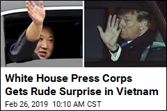 White House Press Corps Gets Rude Surprise in Vietnam