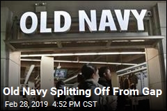 Gap, Old Navy Splitting Up