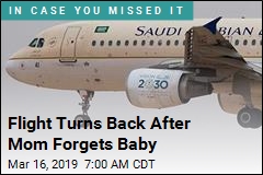 Plane Does U-Turn After Mom Forgets Baby