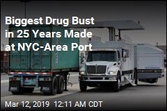 Biggest Drug Bust in 25 Years Made at NYC-Area Port