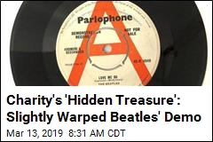 Charity&#39;s &#39;Hidden Treasure&#39;: Slightly Warped Beatles&#39; Demo