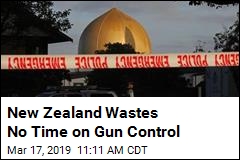 NZ Has Mass Shooting Friday; Moves on Gun Control Monday