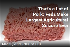 1M Pounds of Pork Seized Amid Swine Fever Fears