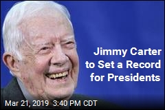 Jimmy Carter Sets a Record for Presidents Tomorrow