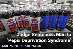 Man&#39;s Penalty: Can&#39;t Drink Pepsi for 4 Years