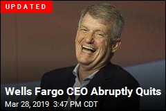 Wells Fargo CEO Abruptly Quits