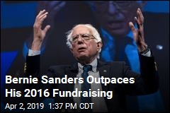 Bernie Sanders Outpaces His 2016 Fundaising