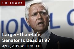 Larger-Than-Life Senator Is Dead at 97