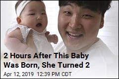 2 Hours After This Baby Was Born, She Turned 2