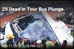 29 Dead in Tour Bus Plunge