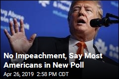 Poll: Most Americans Oppose Impeachment