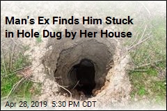 Man Gets Stuck in Hole Dug to Spy on His Ex