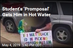 Student&#39;s &#39;Promposal&#39; Gets Him in Hot Water