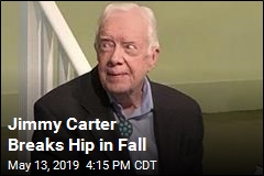 Jimmy Carter Breaks Hip While Preparing to Go Turkey Hunting