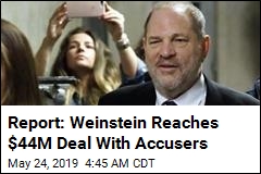 Report: Weinstein Reaches $44M Deal With Accusers