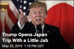 Trump Opens Japan Trip by Needling His Host