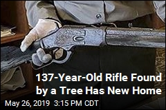137-Year-Old Rifle Found by a Tree Has New Home