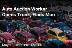 Dazed Felon Found in Trunk of Car at Auto Auction