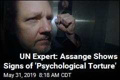UN Expert: Assange &#39;Lives in Constant Panic&#39;
