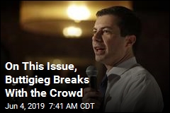 On This Issue, Buttigieg Breaks With the Crowd