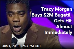 Tracy Morgan&#39;s $2M Bugatti Sideswiped an Hour After He Bought It