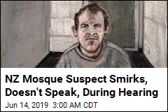 NZ Mosque Suspect Smirks, Pleads Not Guilty