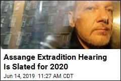 Assange Extradition Hearing Is Slated for 2020