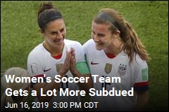 Women&#39;s Soccer Team Reacts Differently This Time