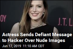 Actress Sends Defiant Message to Hacker Over Nude Images