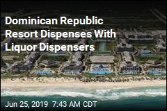 Dominican Republic Resort Dispenses With Liquor Dispensers