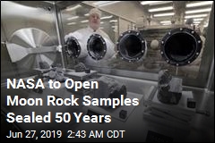 NASA to Open Moon Rock Samples Sealed 50 Years