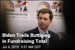 Biden Trails Buttigieg in Fundraising Total