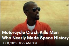Motorcycle Crash Kills Man Who Nearly Made Space History