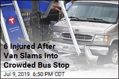 Cops: Man Hit Bus, Backed Up, Then Crashed Into Bus Stop