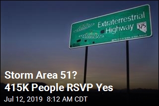 Storm Area 51? 415K People RSVP Yes